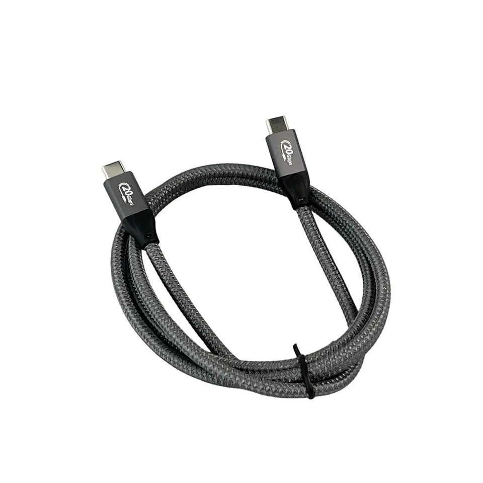 Cable de carga USB-C A USB-C macho 100W 20GB 4K  2
