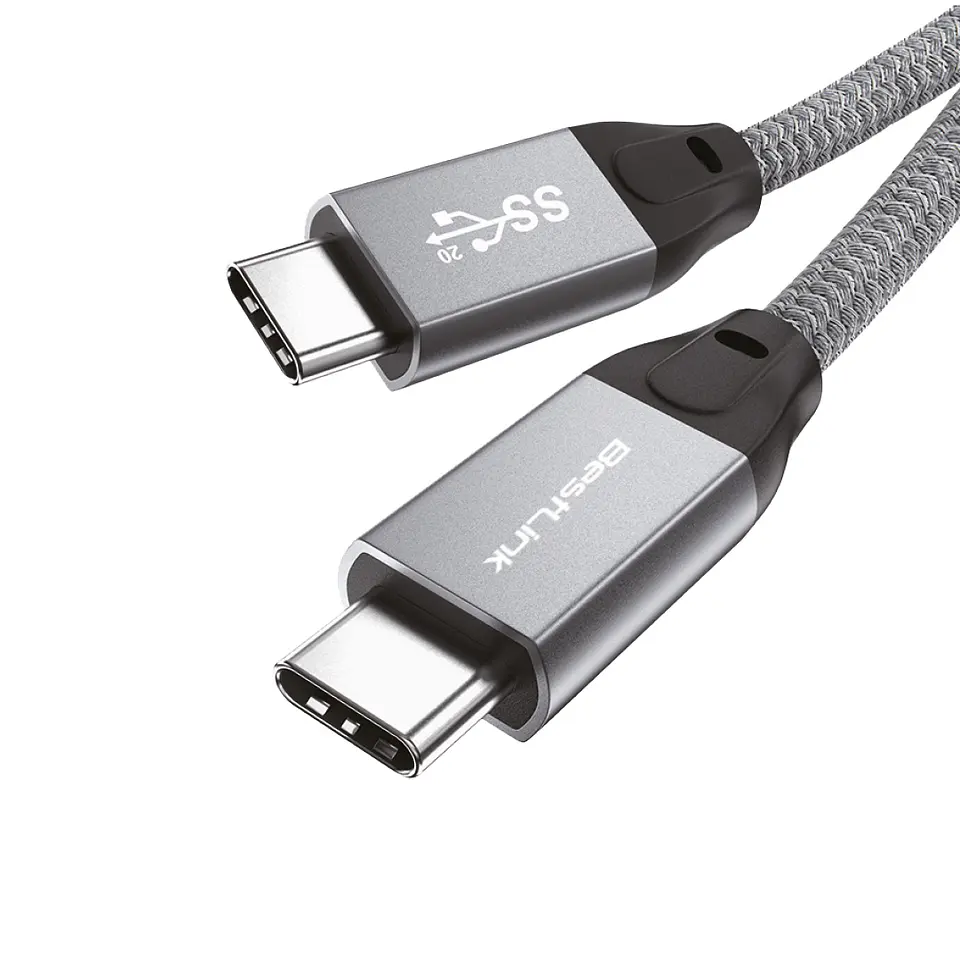 Cable de carga USB-C A USB-C macho 100W 20GB 4K  1