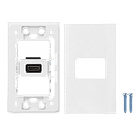 Faceplate HDMI-HH Hembra-Hembra sin-cable 70x114mm 3