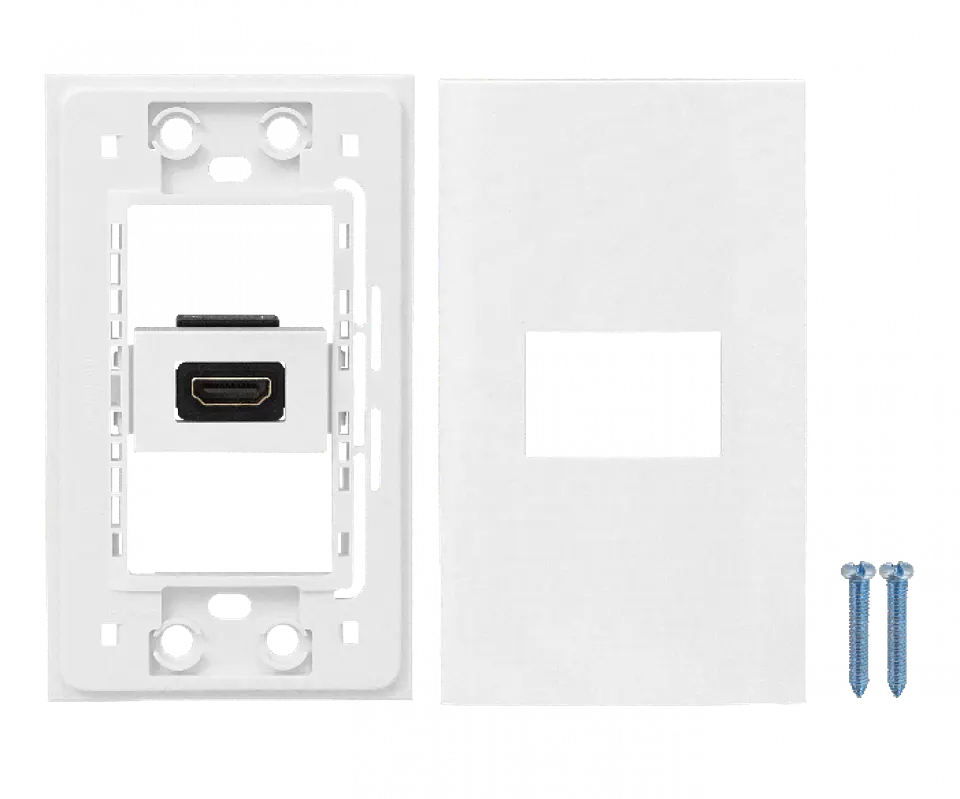 Faceplate HDMI-HH Hembra-Hembra sin-cable 70x114mm 3