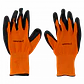 Guantes Naranjo Antiestaticos Poliester C/Nitrilo - Miniatura 3