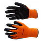 Guantes Naranjo Antiestaticos Poliester C/Nitrilo - Miniatura 1