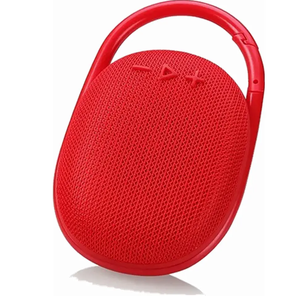 Parlante inalambrico portatil AudioPro ROJO CLIP 1