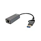 Adaptador de RED DUAL USB-C y USB a RJ45 (10/100/1000) megas - Miniatura 3
