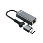 Adaptador de RED DUAL USB-C y USB a RJ45 (10/100/1000) megas - Miniatura 1