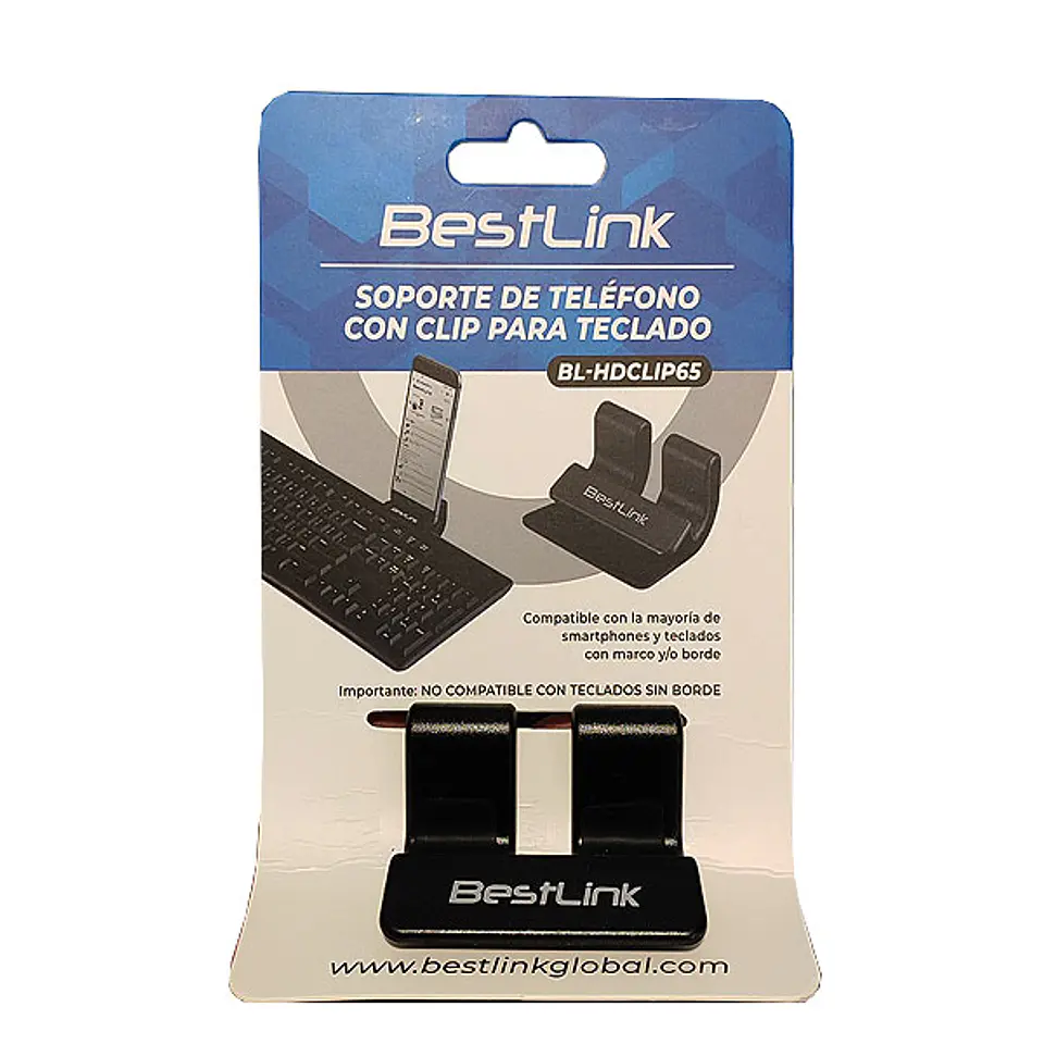 Soporte universal de smartphone para teclado 6