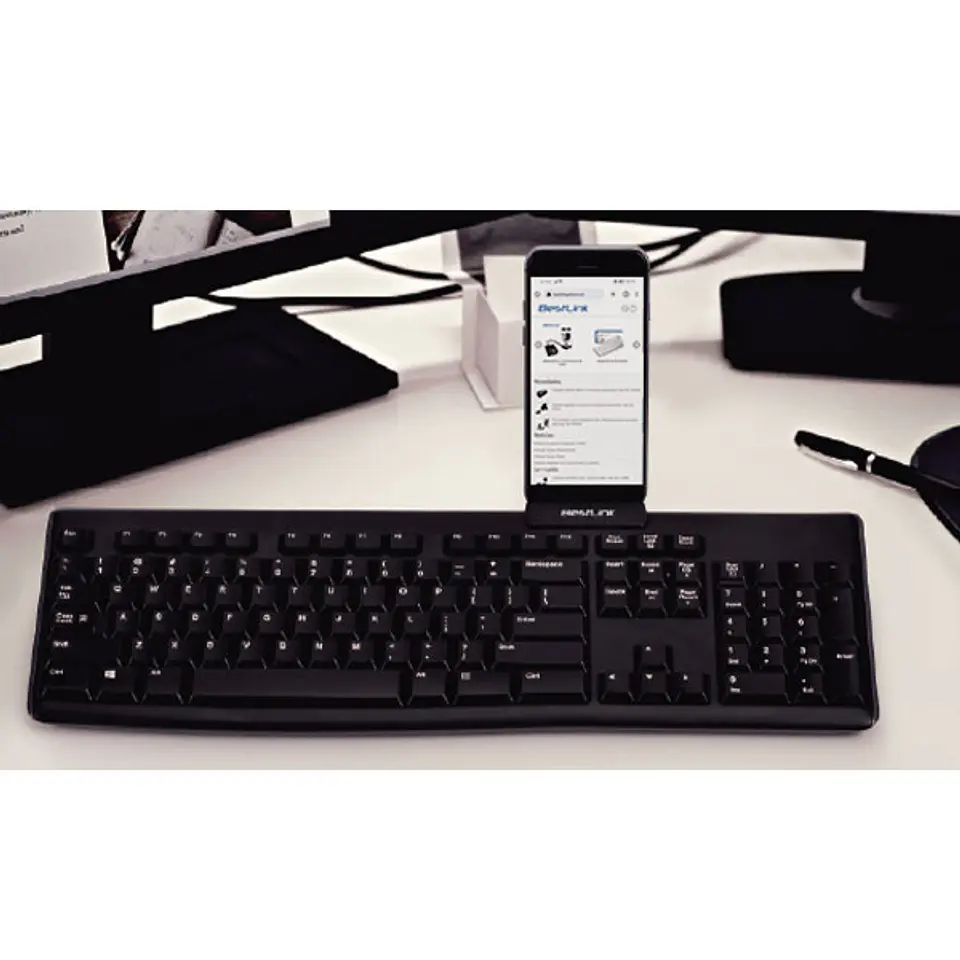 Soporte universal de smartphone para teclado 3