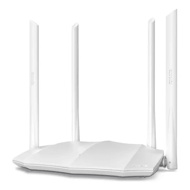 Router Tenda Ac5 Cuatro Antenas 1200 Mbps Color Blanco 1
