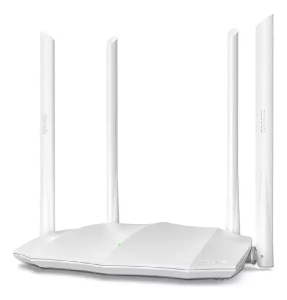 Router Tenda Ac5 Cuatro Antenas 1200 Mbps Color Blanco 1