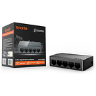 SWITCH 5 PUERTOS ETHERNET GIGABIT SG105M TENDA 1