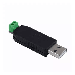 USB a RS485. USB2.0-AM a Serial-2pin-RS485 1200mt 61mm 
