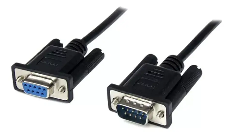 DB9 Hembra Macho 1.5mts Cable Directo Serial RS232 DE-09  5