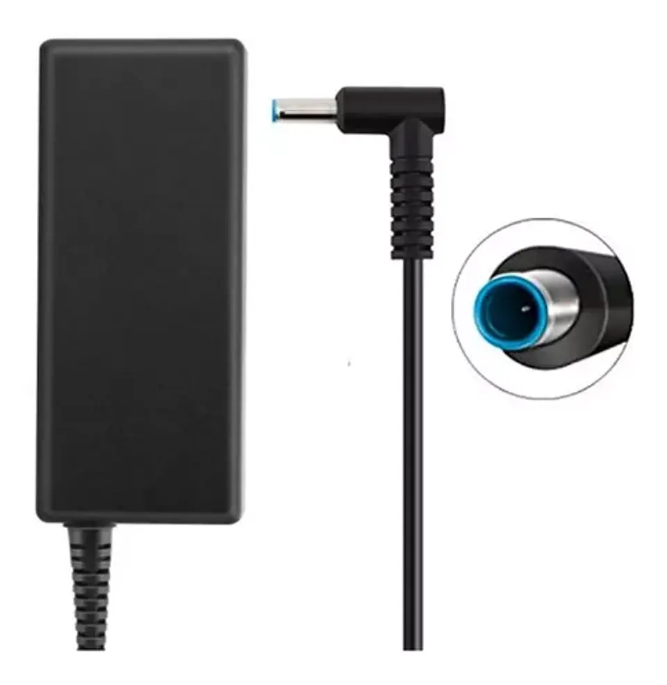 Cargador de notebook HP 19.5v 3.33a 4.5*3mm PIN AZUL  1