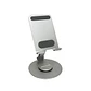 Soporte de aluminio para tablet y smartphone plegable giratorio  - Miniatura 1
