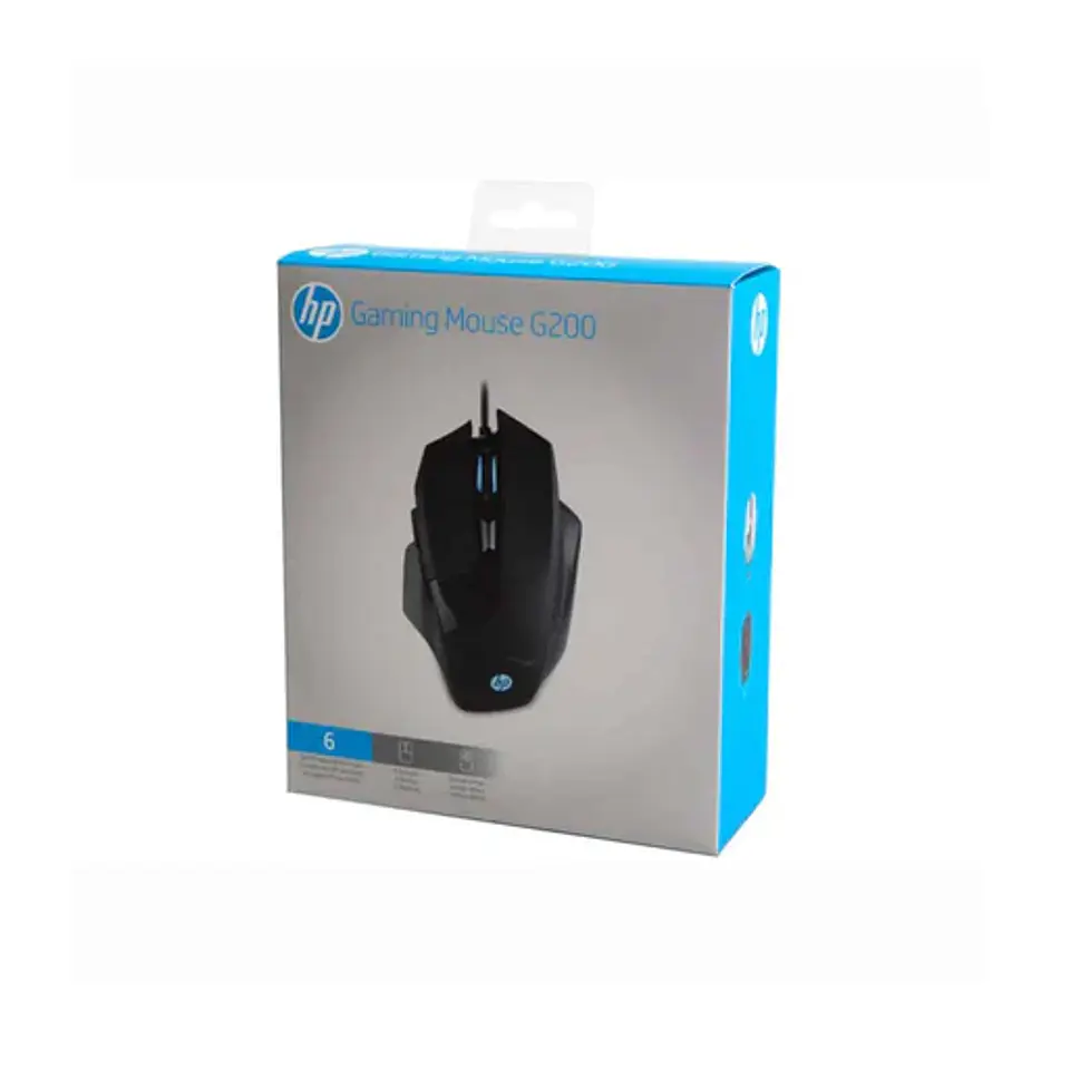 Mouse Gamer HP G200  3