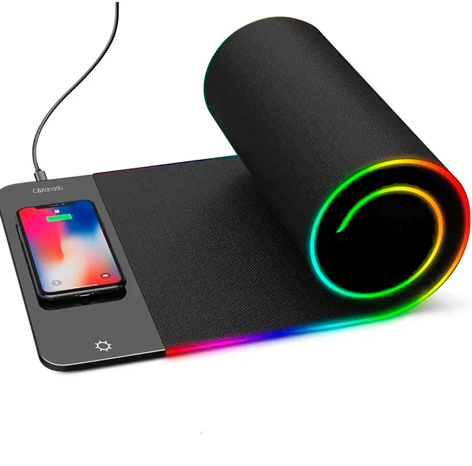 Mousepad Gamer Philips XL 80x30 carga inalambrica  1