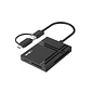 Lector de memoria universal USB 3.0 5 en 1 con adaptador - Miniatura 2