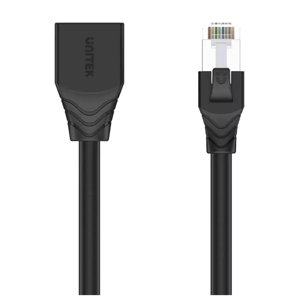 Extensor cable de red CAT6 Macho- Hembra 1 mts UNITEK  3