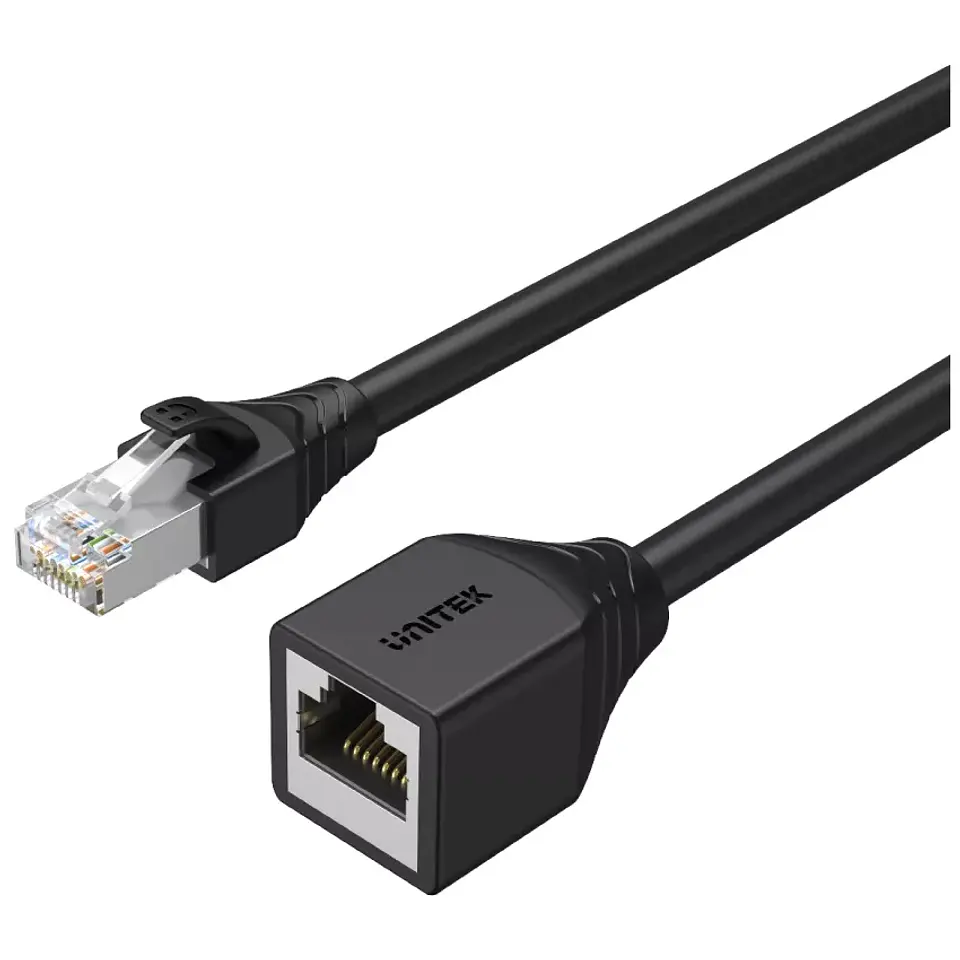 Extensor cable de red CAT6 Macho- Hembra 1 mts UNITEK  1