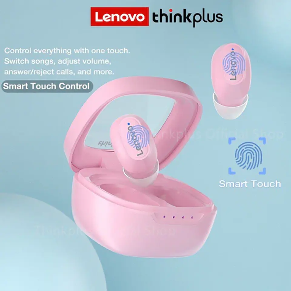 Audifonos Lenovo XT62 Rosado  4