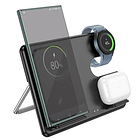 Estacion de carga inalambrica 3 en 1 HOCO CQ2 para android  1