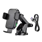 Soporte de auto con carga inalambrica 15W HOCO HW11  - Miniatura 2