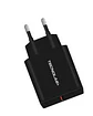 Cargador rapido certificado QC 3.0 con cable micro USB 1M negro - Miniatura 2