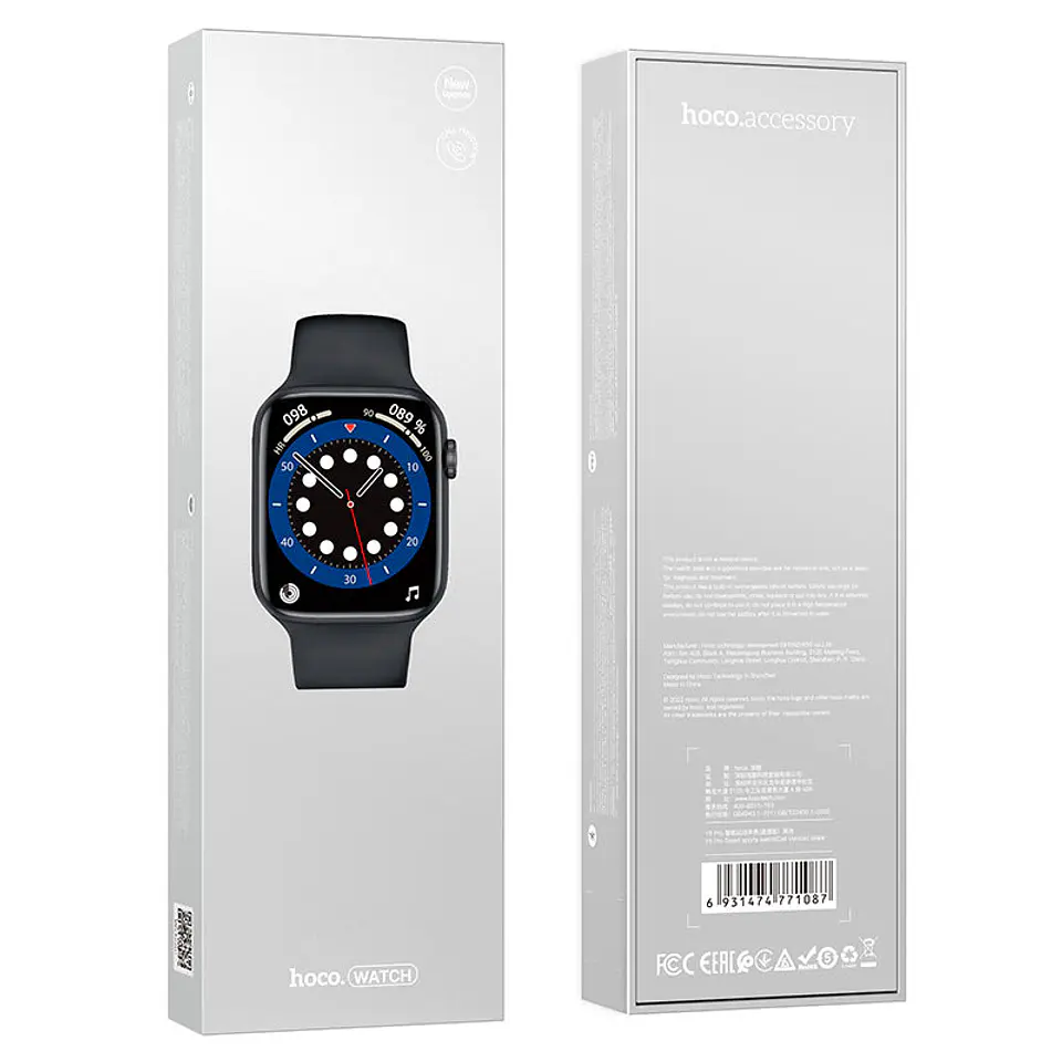 SMARTWATCH Y5 PRO HOCO NEGRO 4