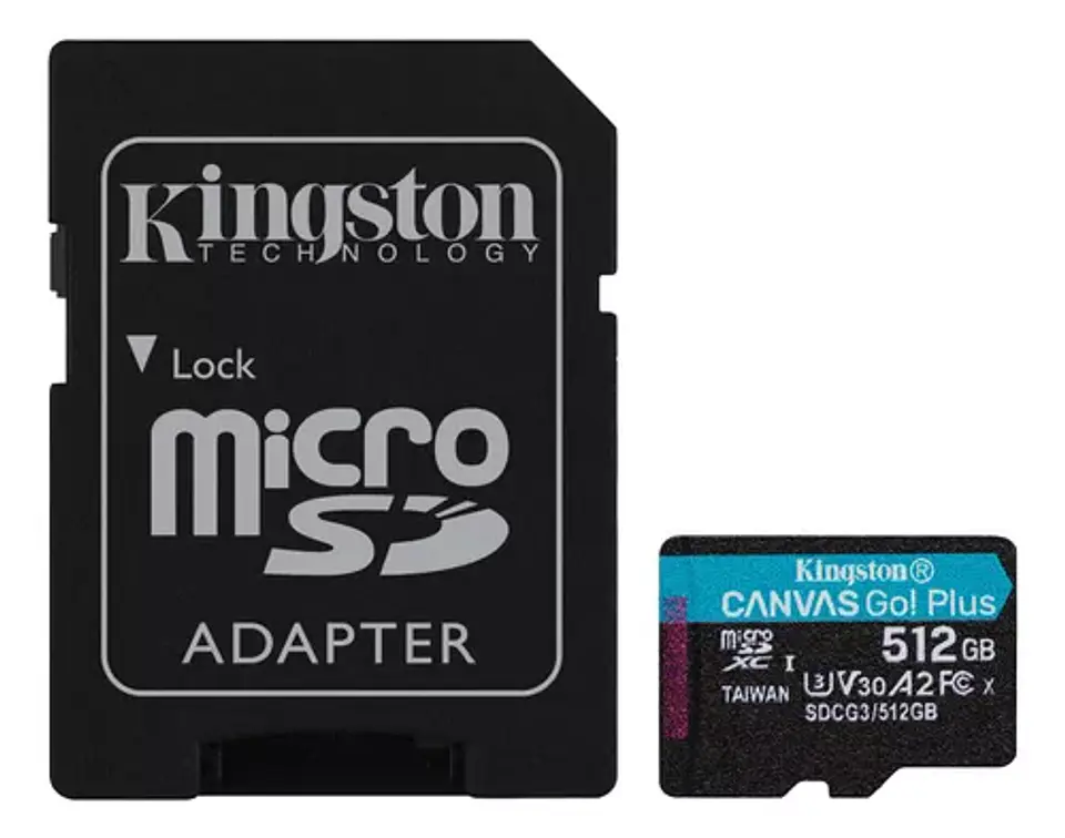 Memoria microSD 170mbs A2 512GB 3