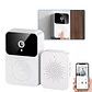 Kit de timbre con cámara WiFi inalámbrica inteligente recargable X9  - Miniatura 5