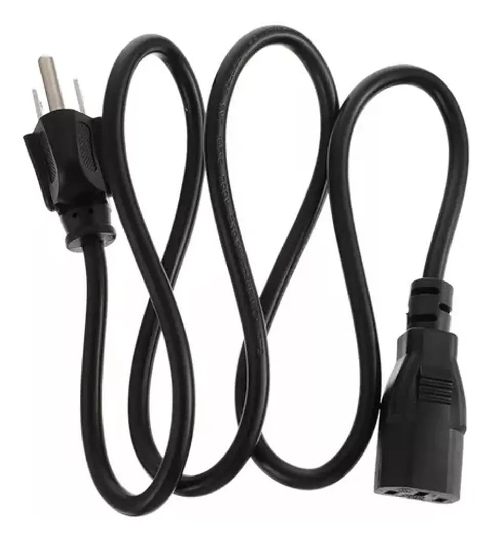 Cable de poder con conector tipo B e 1.8 Mts  2