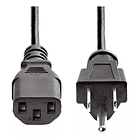 Cable de poder con conector tipo B e 1.8 Mts  1