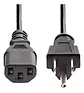 Cable de poder con conector tipo B e 1.8 Mts  - Miniatura 1