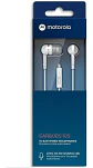 Audífonos Motorola Earbuds 105, Cableado, 3.5mm, Blanco - Miniatura 4