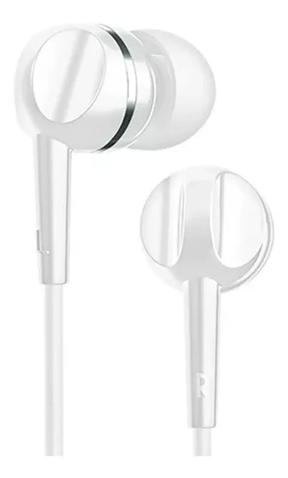 Audífonos Motorola Earbuds 105, Cableado, 3.5mm, Blanco 2