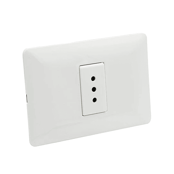 Enchufe Tomacorriente Philco Simple 250v 10A 3