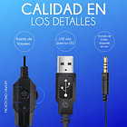 Audifonos gamer HP H200  2