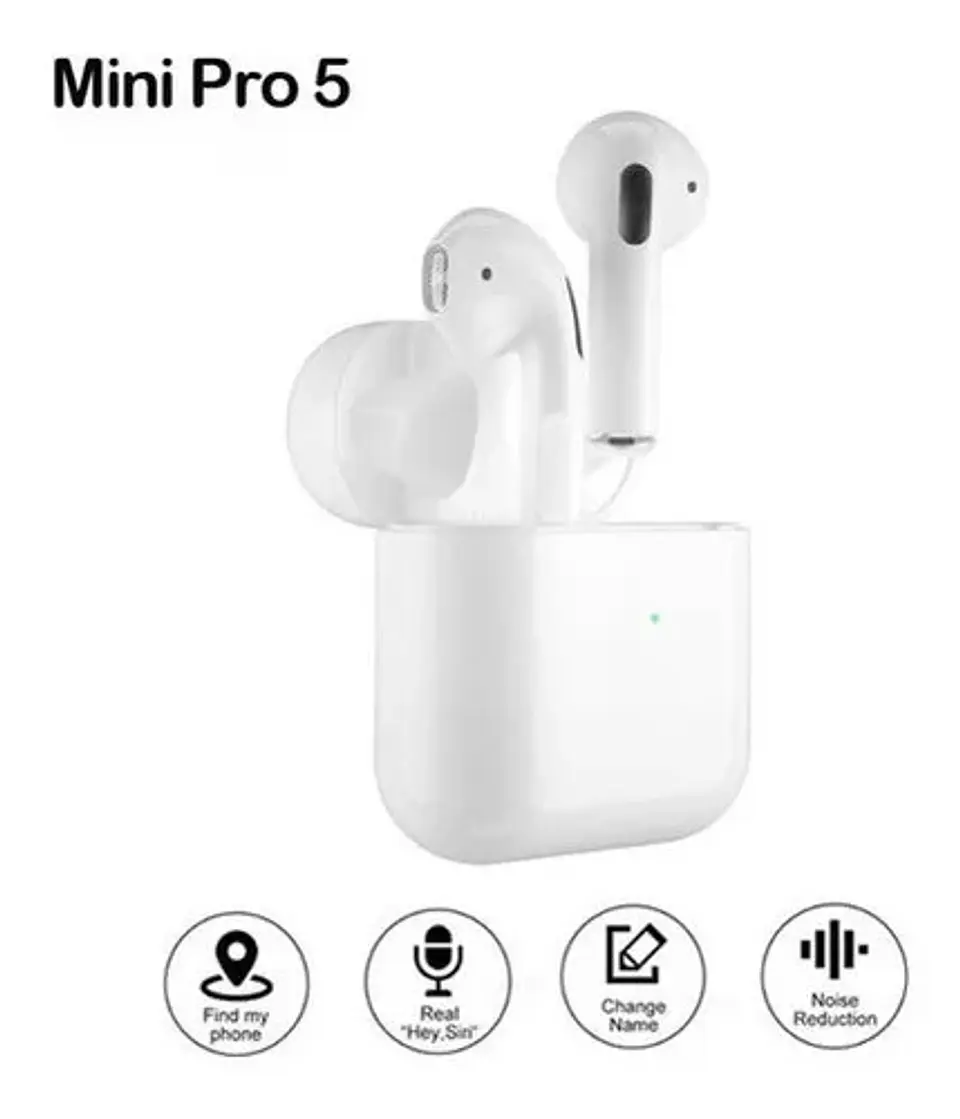 Audifonos PRO 5 inalambricos blanco  3