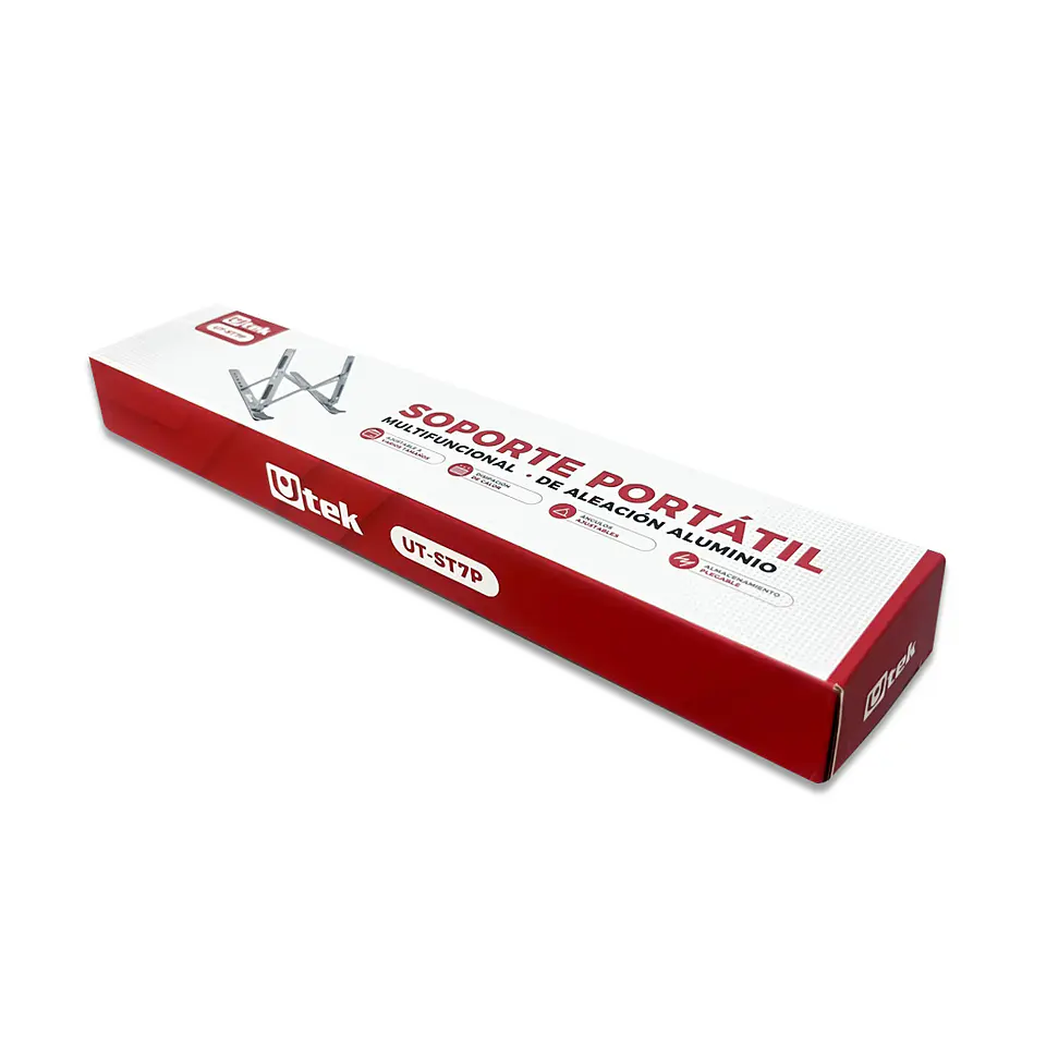Soporte portable extendible de aluminio para notebook  5