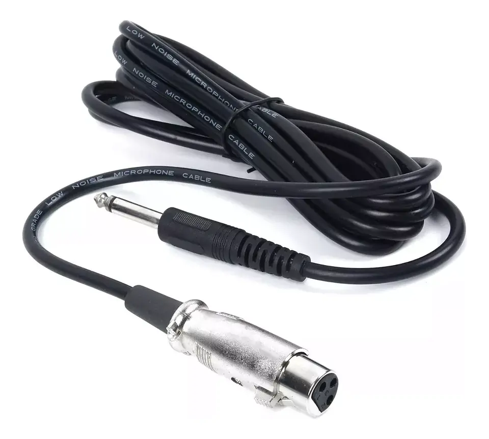 Microfono con cable Dinamico unidireccional Acero 3