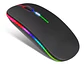 Mouse inalambrico recargable Reptilex RX0045  - Miniatura 1