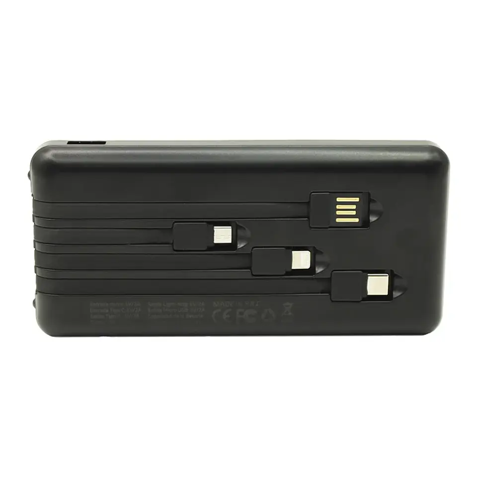 Powerbank solar 10.000Mah con cable incorporado Tecnolab TL570  3