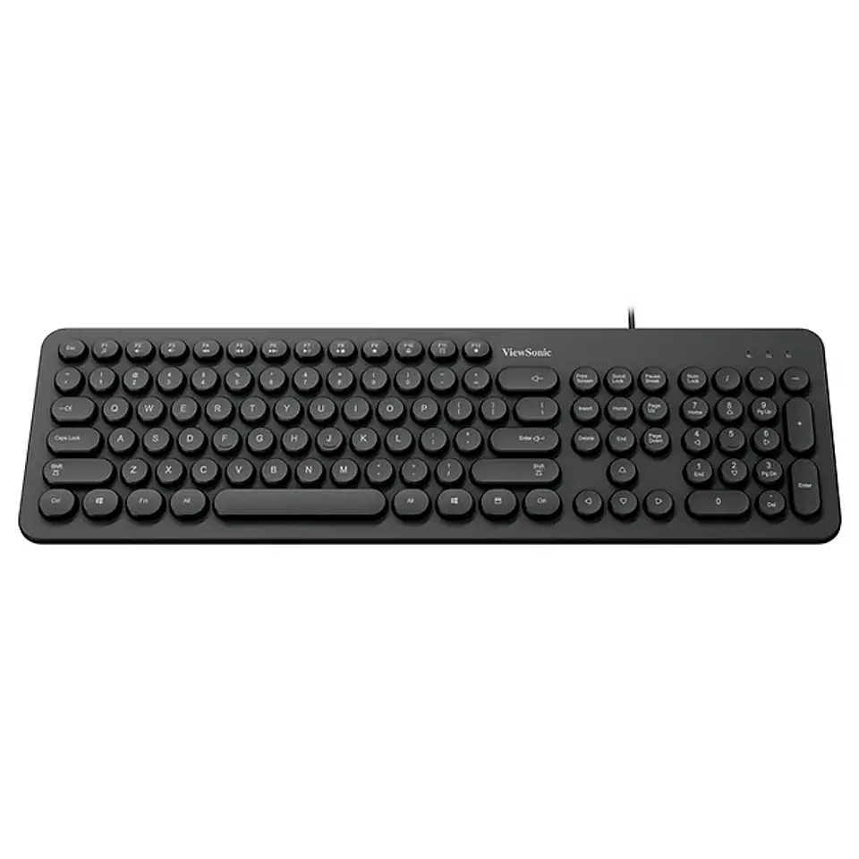 Teclado con cable USB teclas redondas ViewSonic KU334  1