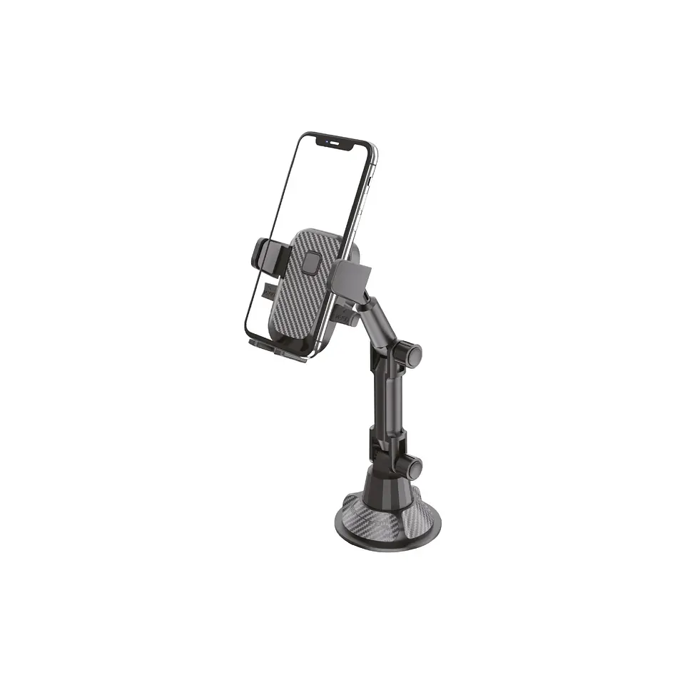 Soporte celular para vehiculo con posa vasos tecnolab TL503  1