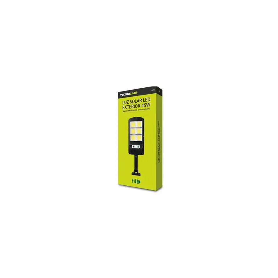 Foco led solar para calle o jardin con sensor de movimiento  3