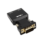 Adaptador de imagen VGA a HDMI + Audio 4