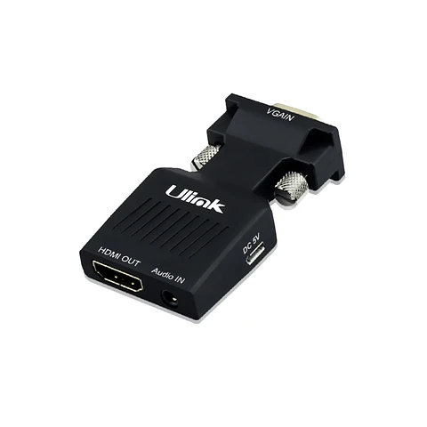 Adaptador de imagen VGA a HDMI + Audio