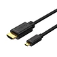 Cable MICRO HDMI a HDMI M-M 2.0 2 MTS - Miniatura 1