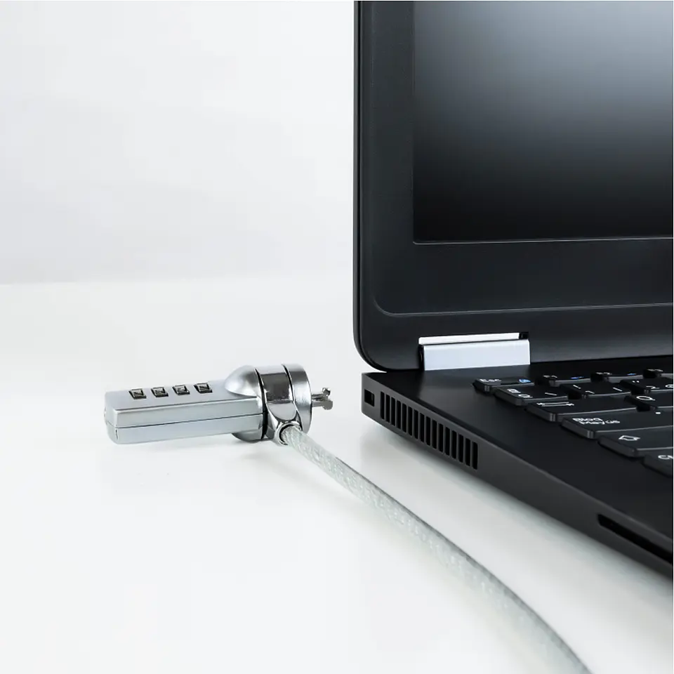 Candado para Notebook Slot Universal con Clave 1,8m de largo y 4mm / UT-LK050P 3