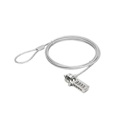 Candado para Notebook Slot Universal con Clave 1,8m de largo y 4mm / UT-LK050P